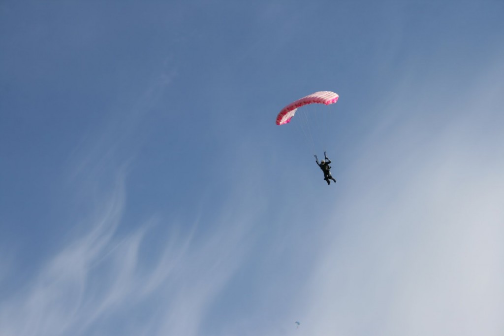 Parachuting: NOT Recommended, But….