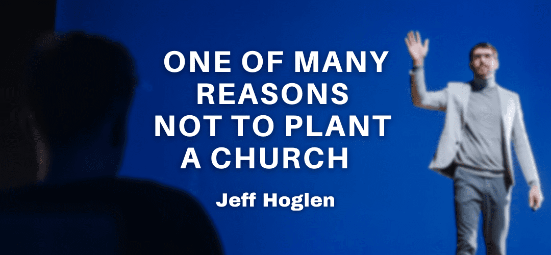 One of many reasons NOT to plant a church